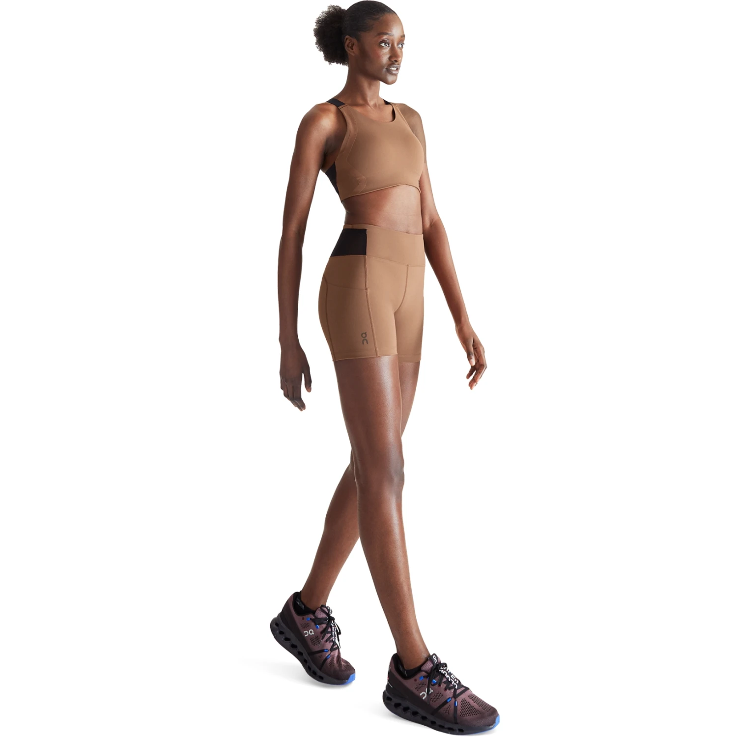 On Running On Performance Bra Sport-BH - Cocoa L Black 5 On Running On Performance Bra Sport-BH - Cocoa L Black - Afbeelding 3