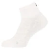 On Running On Performance Mid Dames Hardloopsokken - White & Ivory -On Running Winkel on performance mid laufsocken white ivory2 1429567