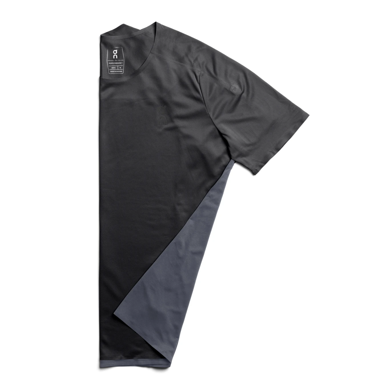 On Running On Performance-T Hardloopshirt - Black & Dark 6 On Running On Performance-T Hardloopshirt - Black & Dark - Afbeelding 4