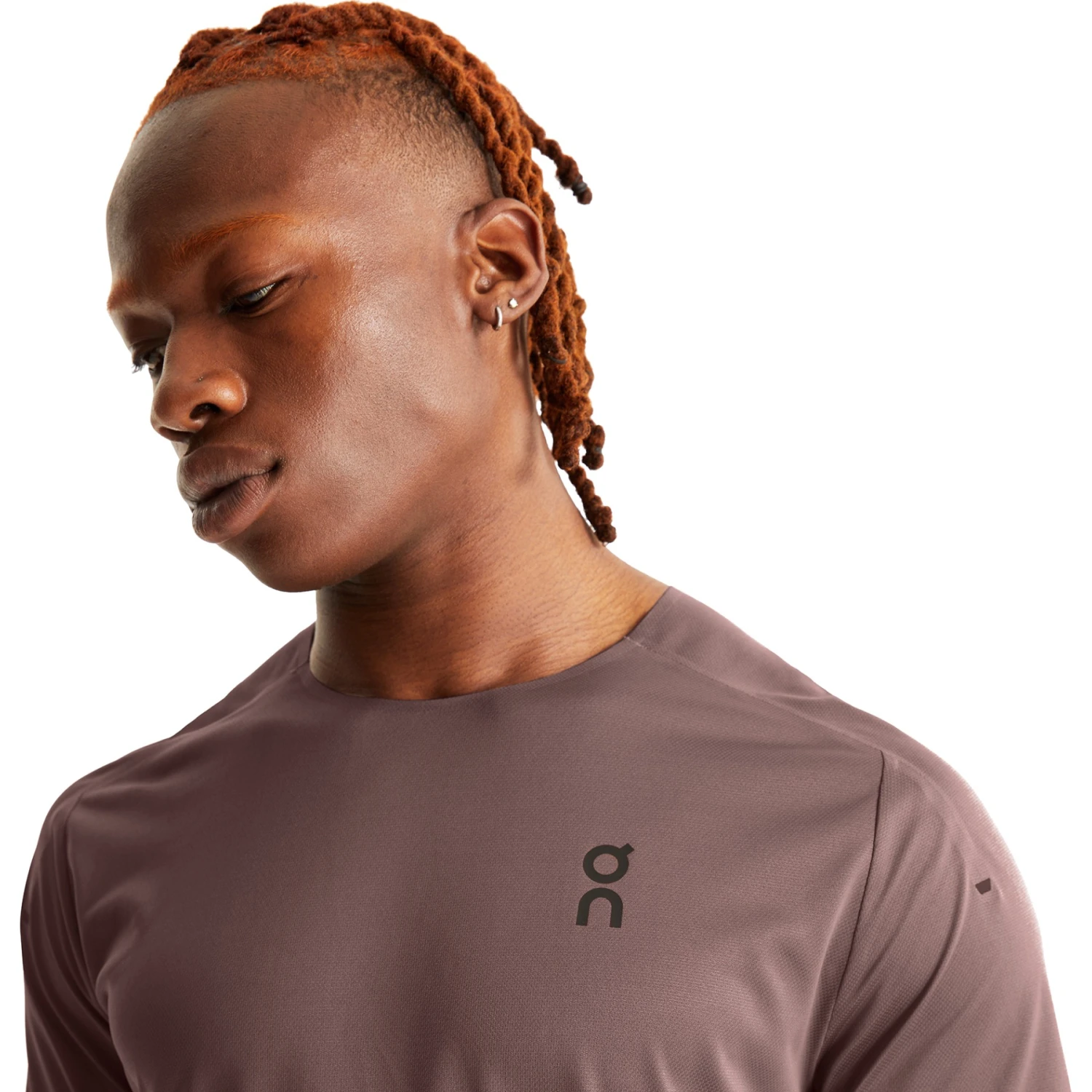 On Running On Performance-T Hardloopshirt - Grape & Zwart 6 On Running On Performance-T Hardloopshirt - Grape & Zwart - Afbeelding 4