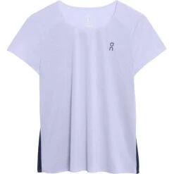 On Running On Performance-T Dames Hardloopshirt - Lavender & Black -On Running Winkel on performance t women running shirt lavender black 7 1549886
