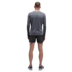On Running On 5 Inch Lightweight Shorts Heren Hardloopshort - Denim & Black -On Running Winkel on running 5 inch lightweight shorts denim black 4 1278387