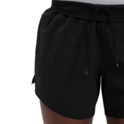 On Running On 5 Inch Running Shorts Women - Black -On Running Winkel on running 5 inch running shorts women black 11 1279058