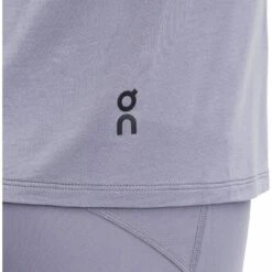 On Running On Active-T Breathe Dames T-Shirt - Granite -On Running Winkel on running active t breathe women running shirt granite 6 1279346 1297973