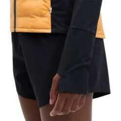 On Running On Climate Dames Jas - Mango & Black 17 On Running On Climate Dames Jas - Mango & Black -On Running Winkel on running climate jacket women mango black 7 1279404