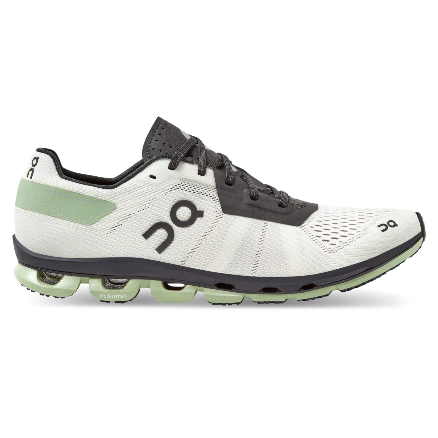 On Running On Cloudflash Women Running Shoe - White & Black 3 On Running On Cloudflash Women Running Shoe - White & Black