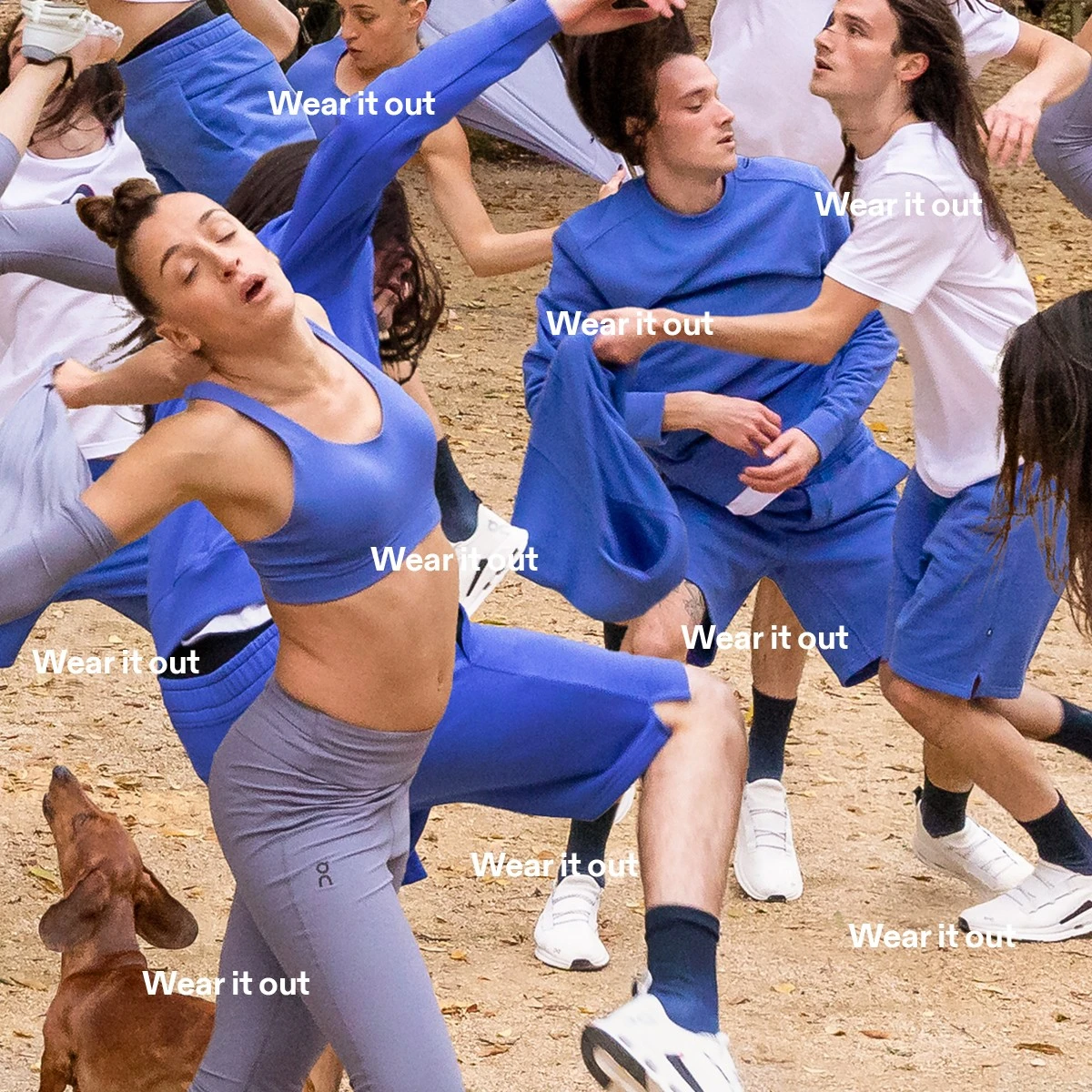 On Running On Crew Neck Sweatshirt - Cobalt 12 On Running On Crew Neck Sweatshirt - Cobalt - Afbeelding 10