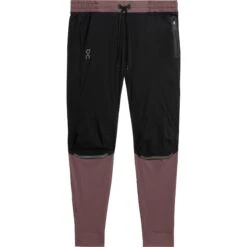 On Running Pants Hardloopbroek - Grape & Zwart -On Running Winkel on running pants grape black 7 1568926