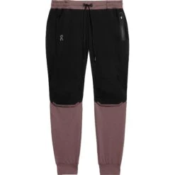 On Running Pants Dames Hardloop-Tights - Grape & Zwart -On Running Winkel on running pants women grape black 2 1568916