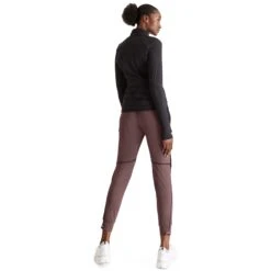 On Running Pants Dames Hardloop-Tights - Grape & Zwart -On Running Winkel on running pants women grape black 5 1568913