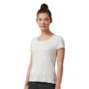 On Running On Performance-T Dames Hardloopshirt - Ice & White -On Running Winkel on running performance t women running shirt ice white 02 858278