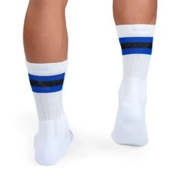On Running On Tennis Sock - White & Indigo -On Running Winkel on running tennis sock white indigo 3 1263264