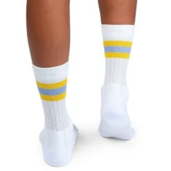 On Running On Tennis Sock Women - White & Mustard 10 On Running On Tennis Sock Women - White & Mustard -On Running Winkel on running tennis sock women white mustard 3 1263278