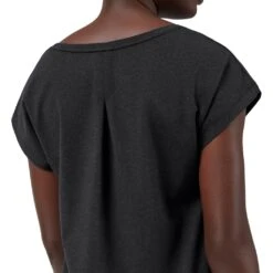 On Running On T Women T-Shirt - Black -On Running Winkel on t women running shirt black 5 948890