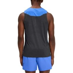 On Running On Tank-T Hardloopshirt - Cobalt & Black -On Running Winkel on tank t running shirt cobalt black 6 1427773