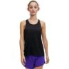 On Running On Tank-T Dames Hardloopshirt - Black & Glacier -On Running Winkel on tank t women running shirt black glacier 2 1153706