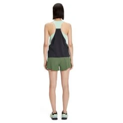 On Running On Tank-T Dames Hardloopshirt - Creek & Black -On Running Winkel on tank t women running shirt creek black 3 1427923