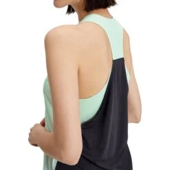 On Running On Tank-T Dames Hardloopshirt - Creek & Black -On Running Winkel on tank t women running shirt creek black 5 1427925