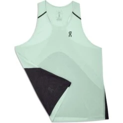 On Running On Tank-T Dames Hardloopshirt - Creek & Black -On Running Winkel on tank t women running shirt creek black 7 1427927