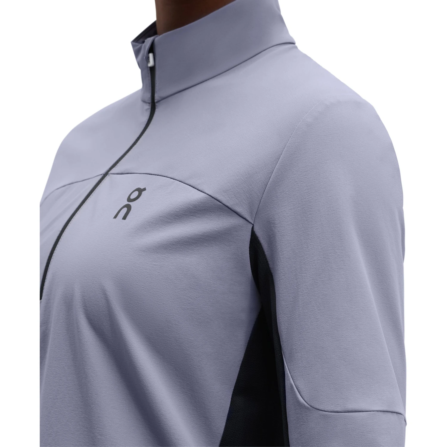 On Running On Trail Breaker Women Long Sleeve Running Shirt - Granite & Black 11 On Running On Trail Breaker Women Long Sleeve Running Shirt - Granite & Black - Afbeelding 9