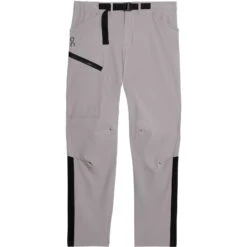 On Running On Trek Pants Herren Outdoor-Broek - Zinc & Black