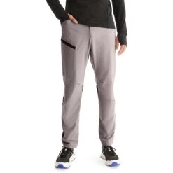 On Running On Trek Pants Herren Outdoor-Broek - Zinc & Black -On Running Winkel on trek pants zinc black 2 1531812