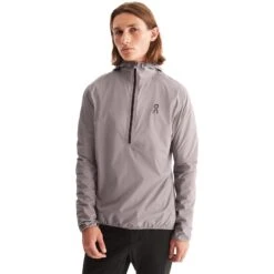 On Running On Waterproof Anorak Herren - Zinc -On Running Winkel on waterproof anorak men zinc 2 1531841