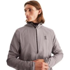 On Running On Waterproof Anorak Herren - Zinc -On Running Winkel on waterproof anorak men zinc 5 1531839