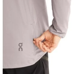 On Running On Waterproof Anorak Herren - Zinc -On Running Winkel on waterproof anorak men zinc 7 1531838